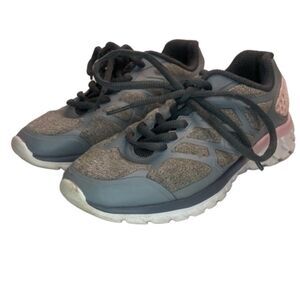 Fila Gray Pink Superstride Memory Foam Sneakers Girls 1‎